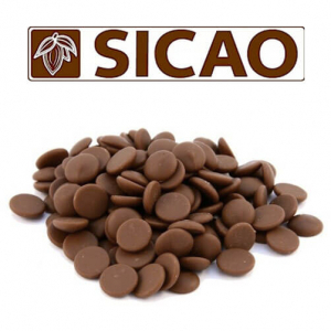 Шоколад Sicao молочный 33,6%, 500гр